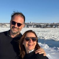 Chalet en bois rond dans les Cantons de l'Est avec Sauna et étang privé