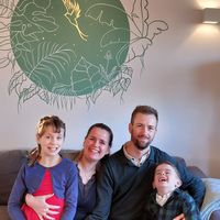Maison 6 personnes à moins d'1km du centre de Nivelles avec vue sur les champs