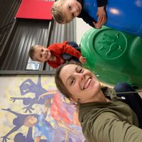 Nous partons en Gironde en famille avec mamie et les deux enfants de quatre et six ans
