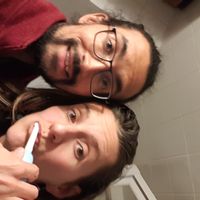 1 chambre bleue dans la maison du bonheur :)