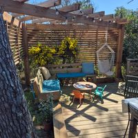 Logement Atypique véritable "cabane boheme" à 2 pas de l'Océan et de la forêt landaise.