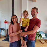 Large flat with rooftop terrace 2 min from Rhine