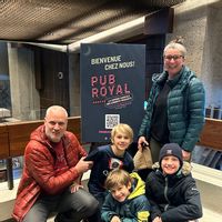Chambre en hospitalité pour une famille de 5 dans notre magnifique chalet.