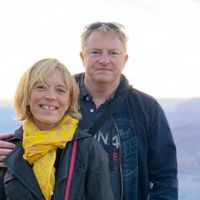 Dans la  baie du mont Saint Michel, la campagne en bord de mer