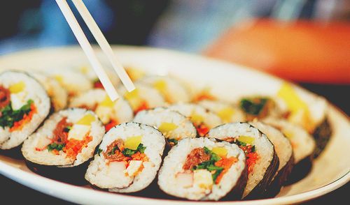 Arrêtez les sushis, goûtez aux gimbap sud coréen !