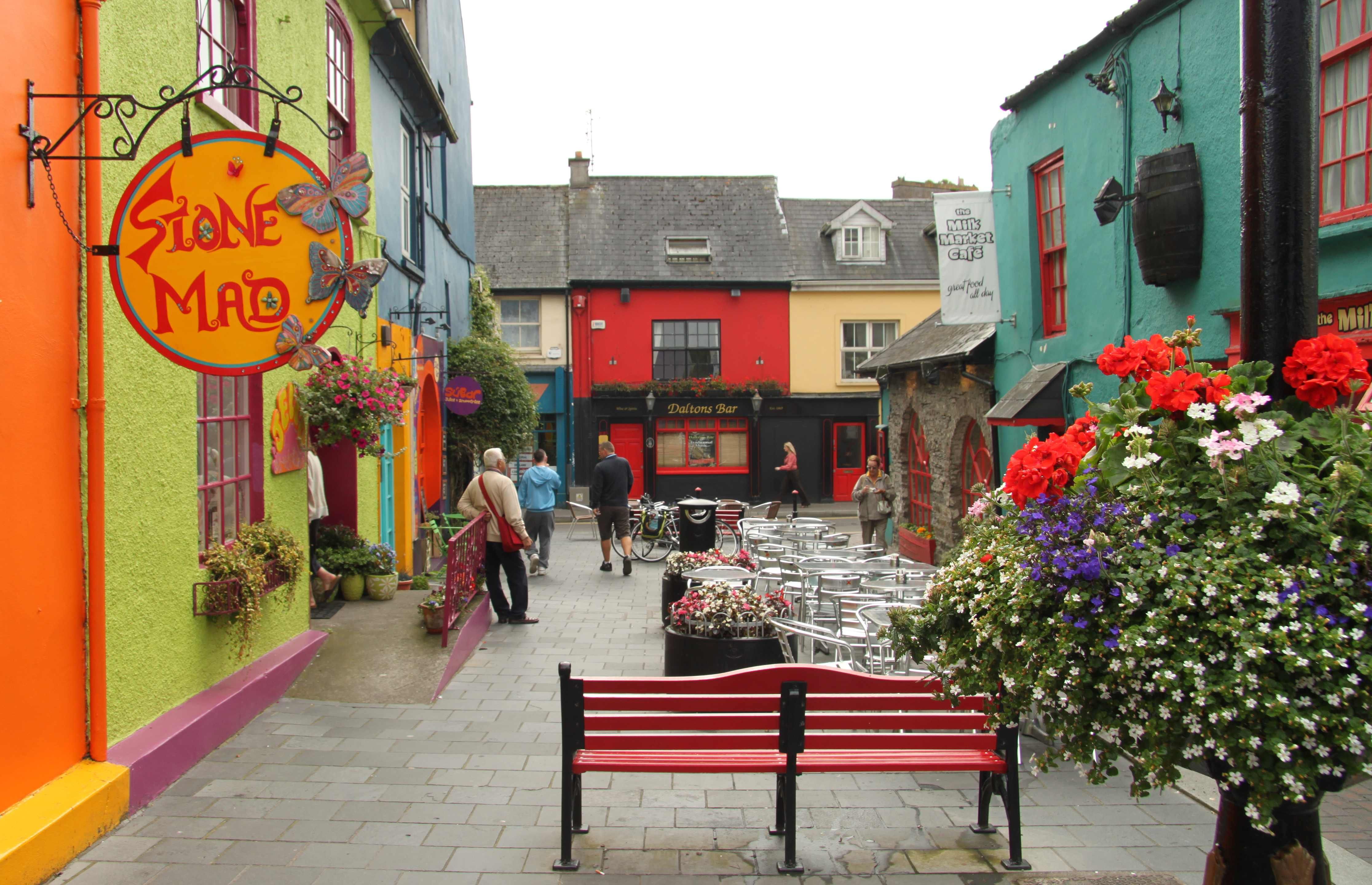 Kinsale Cork Irlande, rue typique 