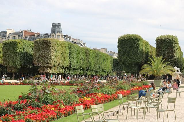 jardin des Tuileries, Paris, idéal en hors saison