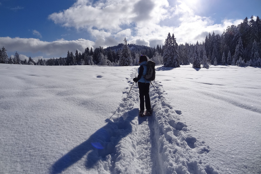 activités d'hiver montagne quand on ne skie pas marche hivernale raquettes
