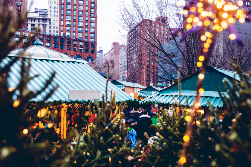 plus beaux et meilleurs marchés de Noël monde Etats-Unis New York