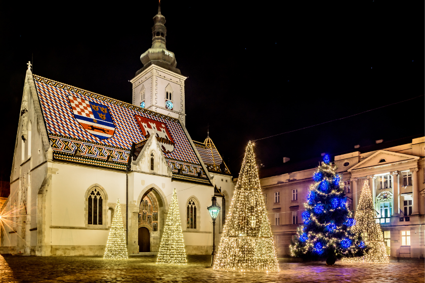 plus beaux et meilleurs marchés de Noël Europe Croatie Zagreb