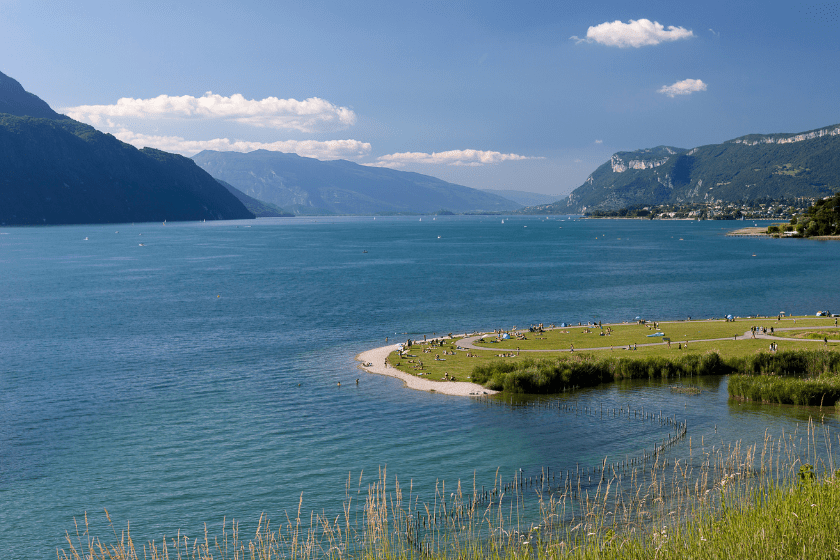 plus beaux lacs France Baignade Bourget Savoie