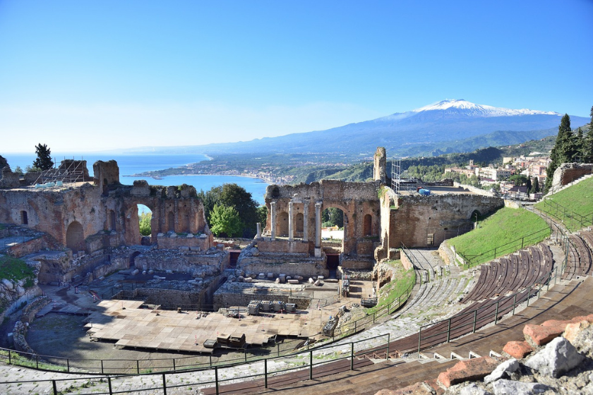 Visiter la Sicile et le théâtre antique de Taormine