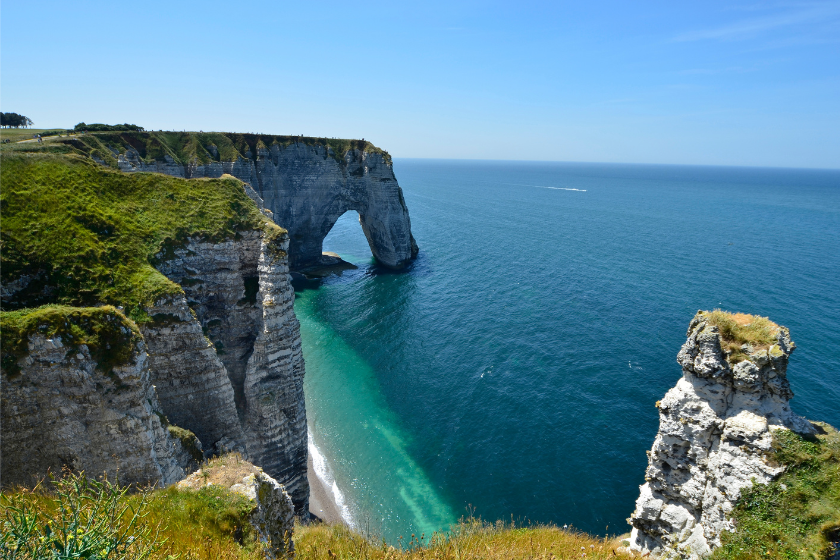 Week end pas cher Normandie sites touristiques gratuits Etretat