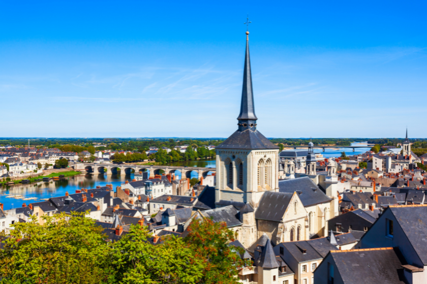Les étapes de la Loire à vélo Saumur