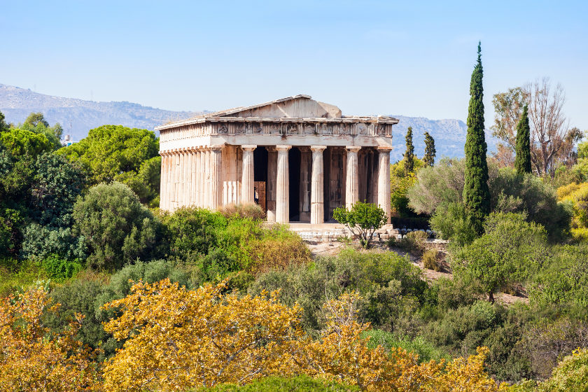Visiter cité antique Athènes