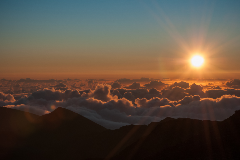 plus beau coucher de soleil au monde hawai