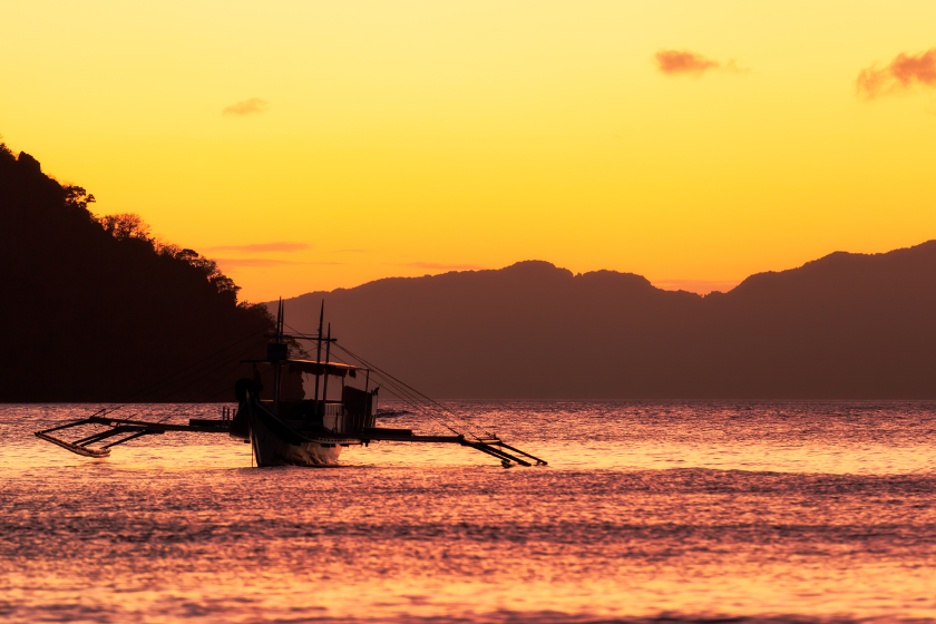 plus beau coucher de soleil au monde philippines
