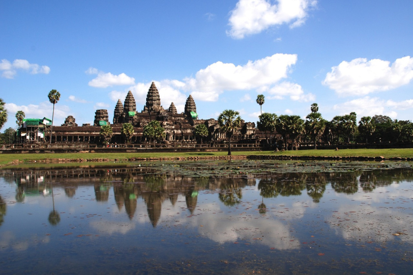 Voyage au soleil en janvier Cambodge