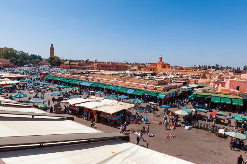 Activités insolites Marrakech Place Djemaa el Fna