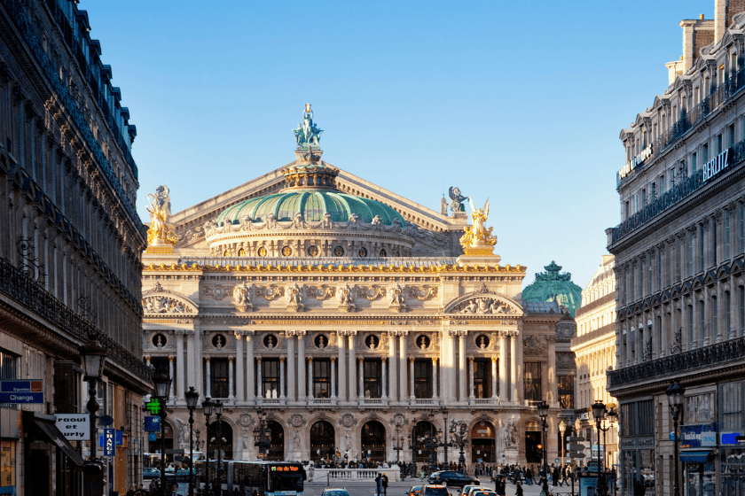 Plus belles rues de Paris Avenue de l'Opéra