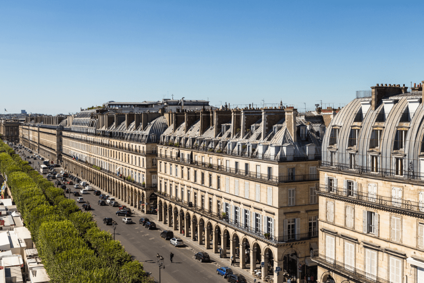 Plus belles rues de Paris Rue de Rivoli
