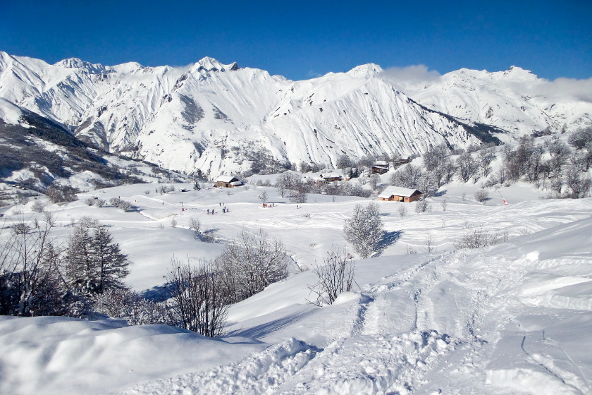 Les meilleures stations de ski des Alpes pour un week-end à la neige Saint Martin de Belleville