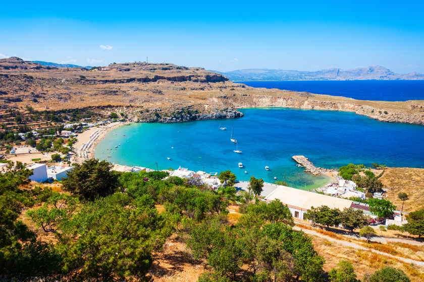 Île de Grèce à visiter : Rhodes