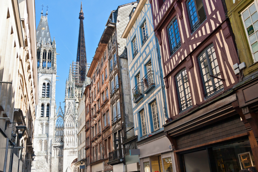 Top 10 des destinations pas chères depuis Paris Rouen