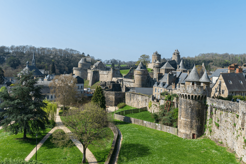 Les plus belles villes de Bretagne Fougères