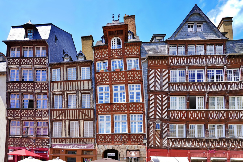 Les plus belles villes de Bretagne Rennes